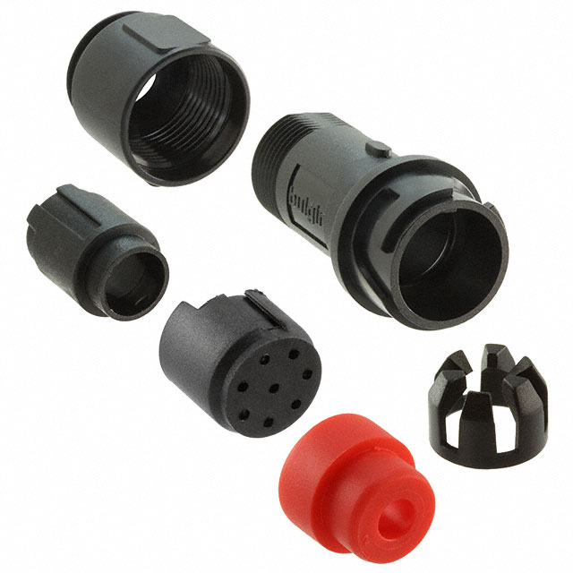 PXP4011/08P/4550 Bulgin  Rundsteckverbindergehäuse